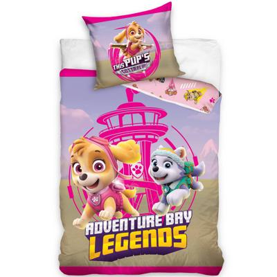 Paw Patrol Dekbedovertrek Legends - Eenpersoons - 140 X 200 Cm - Katoen