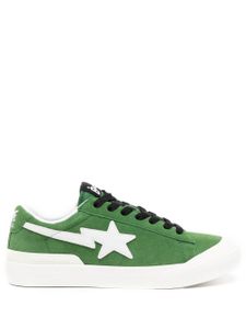 A BATHING APE® baskets à empiècements - Vert