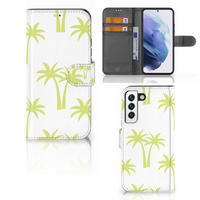 Samsung Galaxy S22 Hoesje Palmtrees - thumbnail