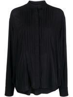 ISABEL MARANT blouse Amel à design plissé - Noir