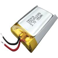 Renata ICP641620PA Speciale oplaadbare batterij Prismatisch Kabel LiPo 3.7 V 165 mAh - thumbnail