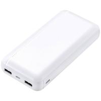 Vivanco Powerbank 20000 mAh Li-ion USB-A, USB-C® Wit Statusweergave