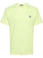 Stone Island t-shirt en coton à patch Compass - Jaune - thumbnail