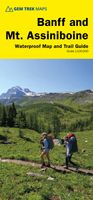 Wandelkaart 05 Banff National Park and Mt. Assiniboine | Gem Trek Maps - thumbnail