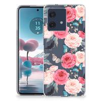 Motorola Edge 40 Neo TPU Case Butterfly Roses - thumbnail