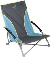 Bo-Camp Beach Chair Compact vouwstoel - Blauw/grijs - thumbnail