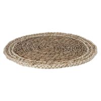 Ronde placemat zeegras naturel 38 cm