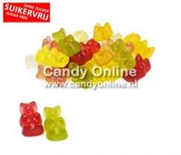 Astra Sweets Astra - Winegum Beertjes Stevia 200 Gram - thumbnail