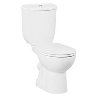 Sanigoods Mida staand toilet wit glans PK