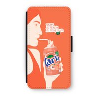 Peach please!: iPhone X Flip Hoesje