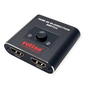 Roline HDMI-switch 2 + 1 poorten 3840 x 2160 Pixel