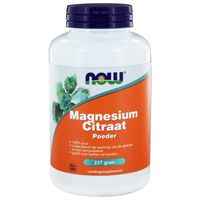 NOW Magnesium citraat poeder (227 gr) - thumbnail