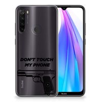 Xiaomi Redmi Note 8T Silicone-hoesje Pistol DTMP - thumbnail