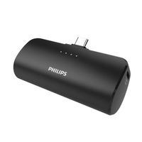 Philips Powerbank 2500mAh - DLP2510V/00 - Mini Externe Batterij - Zwart - thumbnail