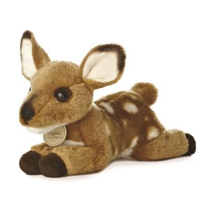 Pluche dieren knuffels hert van 20 cm   -