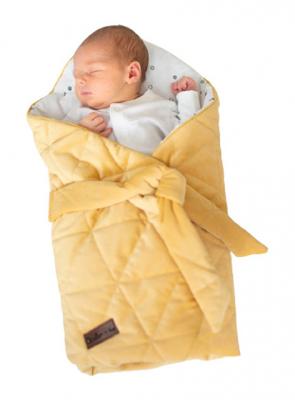 Kinder Hop inbakerdoek Triangles 66 cm fluweel/katoen