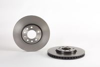 Remschijf COATED DISC LINE BREMBO, Remschijftype: Binnen geventileerd, u.a. für Cadillac, Saab, Opel, Vauxhall - thumbnail