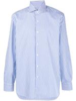 Barba Gestreept overhemd - Blauw