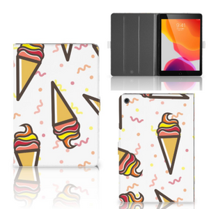 iPad 10.2 2019 | iPad 10.2 2020 | 10.2 2021 Tablet Stand Case Icecream