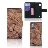 Samsung Galaxy M10 Book Style Case Tree Trunk - thumbnail