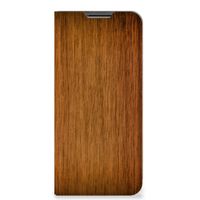 OPPO A54 5G | A74 5G | A93 5G Book Wallet Case Donker Hout