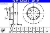 Powerdisc Remschijf 24031301851