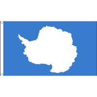 Antarctica vlag van polyester 150 x 90 - thumbnail