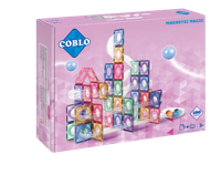 Coblo pastel marblerun 100 stuks