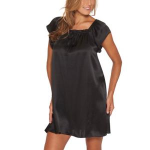 Lady Avenue Pure Silk Baby Doll Dress