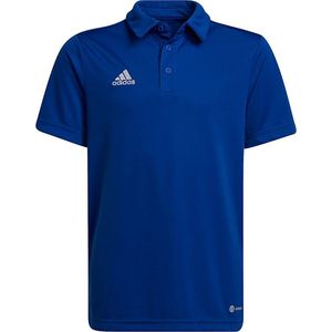 adidas Entrada 22 Polo Kids - Opruiming - Kleding - Blue - maat 164