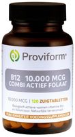 Vitamine B12 10.000mcg combi actief folaat - thumbnail