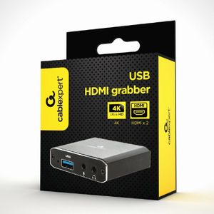 Gembird UHG-4K2-01 USB grafische adapter Zwart