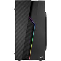 Aerocool Bolt Mini PC-behuizing MicroATX, zijvenster, RGB 13, ventilator 12 cm