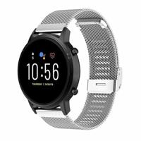 By Qubix - Compatible met Xiaomi Redmi Watch 5 Active/Redmi Watch 5 Lite - Milanese bandje met klemsluiting - Zilver - Compatible Xiaomi bandje