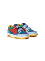 Off-White Kids baskets Out Of Office à fermeture scratch - Bleu