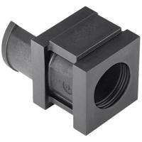 HellermannTyton VP-S_14-15_Ins-sgl-PL-BK eenvoudige tuit halogeenvrij TPE zwart