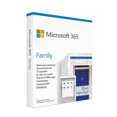 Microsoft Office 365 Family (12 maanden, tot 6 personen) Microsoft Office 365 Family (12 maanden, tot 6 personen)