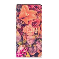 Samsung Galaxy Xcover 7 Smart Cover Bosje Bloemen - thumbnail