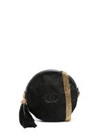 CHANEL Pre-Owned sac porté épaule à matelassage losanges (1986-1988) - Noir