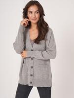 Oversized organisch cashmere vest