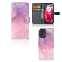 Hoesje Motorola Moto G24 | G04 | G24 Power Pink Purple Paint - thumbnail