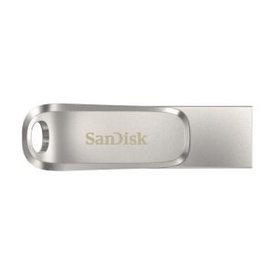 SanDisk Ultra Dual Drive Luxe USB flash drive 1 TB USB Type-A / USB Type-C 3.2 Gen 1 (3.1 Gen 1) Roestvrijstaal