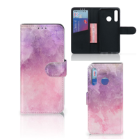 Hoesje Huawei P Smart Plus (2019) Pink Purple Paint