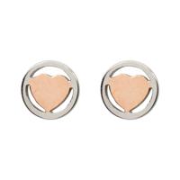iXXXi Oorbellen Ear Studs Heart Rosé