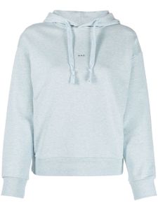 A.P.C. hoodie Larry à logo imprimé - Bleu