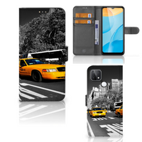 OPPO A15 Flip Cover New York Taxi - thumbnail