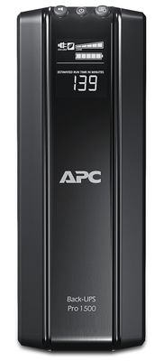 APC Back-UPS Pro BR1500GI Noodstroomvoeding - 1500VA, 10x C13 uitgang, USB, uitbreidbare runtime