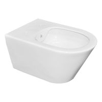 Wiesbaden Comfort wandcloset met bidet functie wit - thumbnail