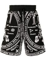 KTZ short de sport à imprimé Church - Noir