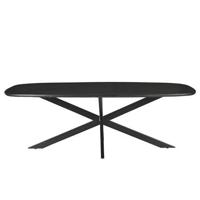 Livingfurn Jesper Danish Oval Black 230cm